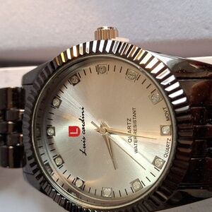 Luis Cardini NWT watches his & hers, water resistant, stainless steel (W042)